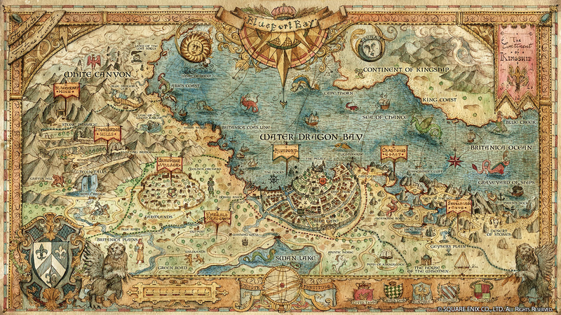 Illustration for article titled A Collection Of Beautiful, Hand-Drawn Maps For Video Games And RPGs